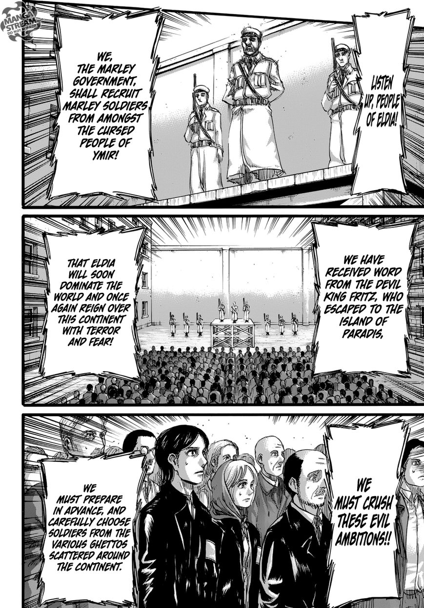 Attack on Titan manga, chapter 86, page 38 of 45