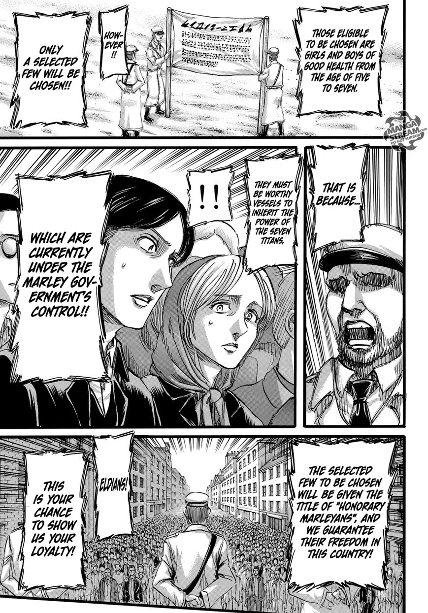 Attack on Titan manga, chapter 86, page 39 of 45