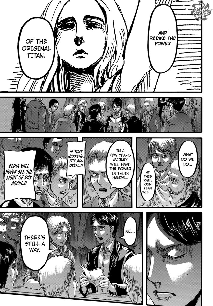 Attack on Titan manga, chapter 86, page 43 of 45