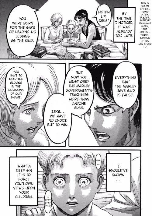 Attack on Titan Chapter 87 page 1 - Chapter 87