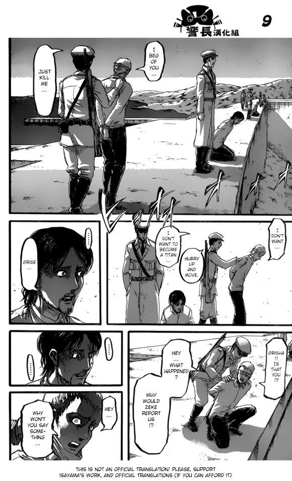Attack on Titan Chapter 87 page 10 - Chapter 87
