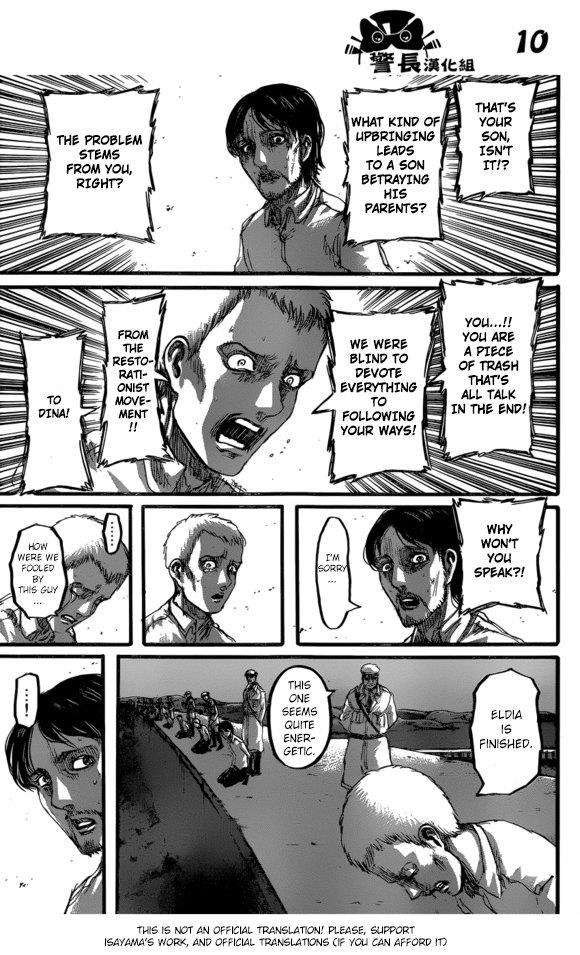 Attack on Titan Chapter 87 page 11 - Chapter 87