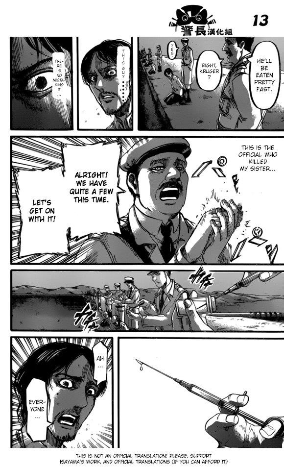 Attack on Titan Chapter 87 page 14 - Chapter 87