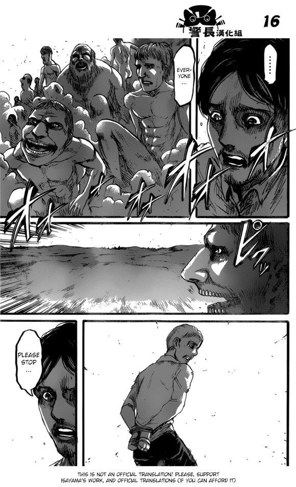 Attack on Titan Chapter 87 page 17 - Chapter 87