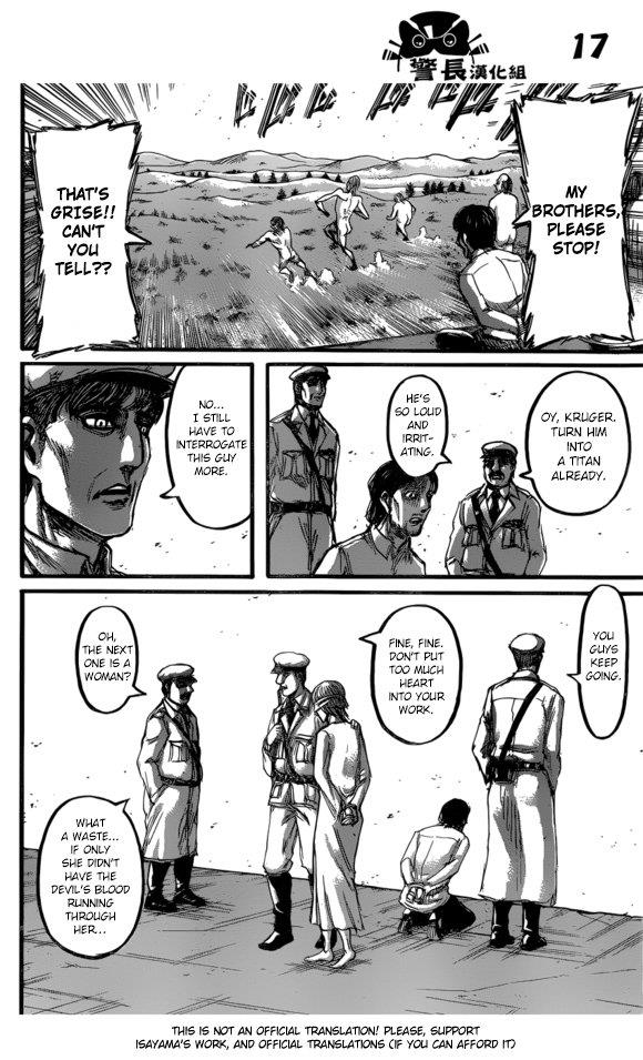 Attack on Titan Chapter 87 page 18 - Chapter 87
