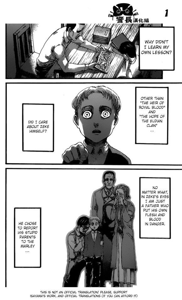 Attack on Titan Chapter 87 page 2 - Chapter 87