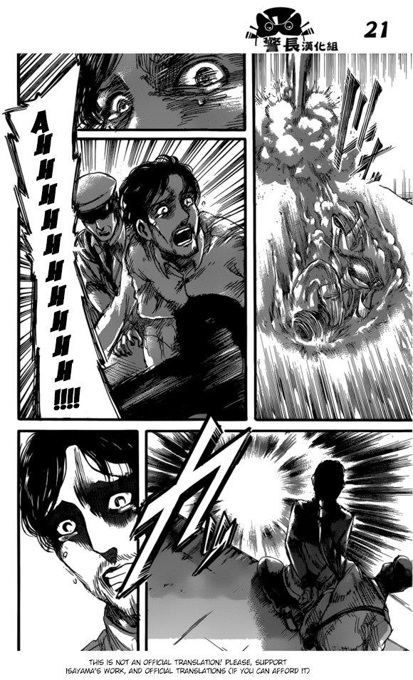 Attack on Titan Chapter 87 page 22 - Chapter 87