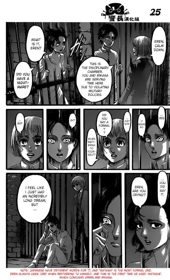 Attack on Titan Chapter 87 page 26 - Chapter 87