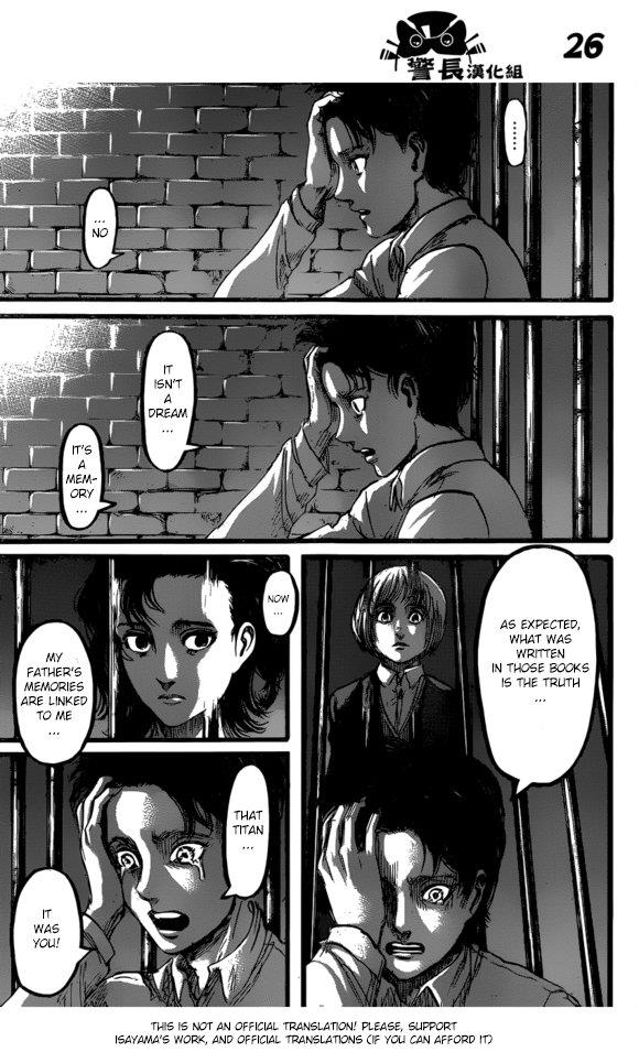 Attack on Titan Chapter 87 page 27 - Chapter 87