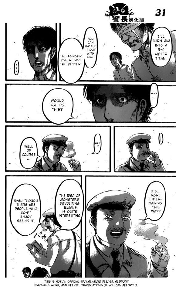 Attack on Titan Chapter 87 page 32 - Chapter 87