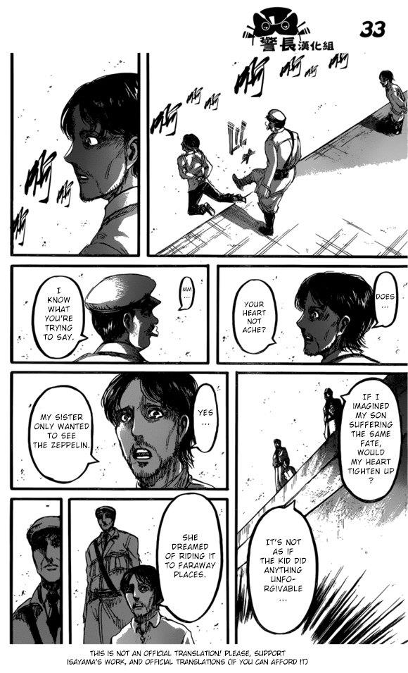 Attack on Titan Chapter 87 page 34 - Chapter 87