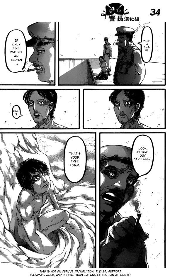 Attack on Titan Chapter 87 page 35 - Chapter 87