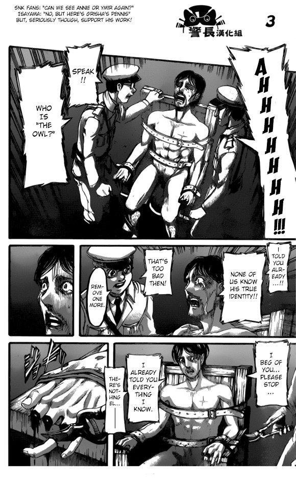 Attack on Titan Chapter 87 page 4 - Chapter 87
