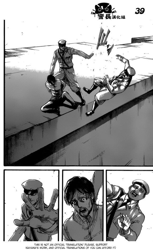Attack on Titan Chapter 87 page 40 - Chapter 87