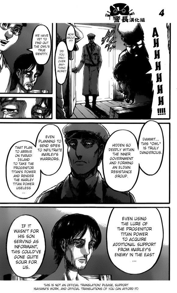 Attack on Titan Chapter 87 page 5 - Chapter 87