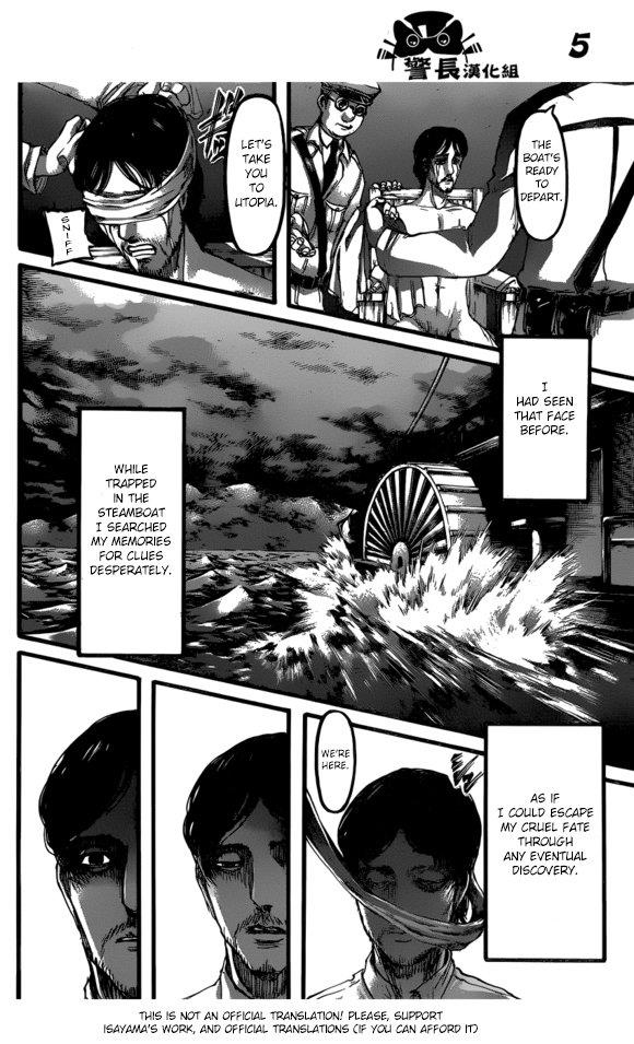 Attack on Titan Chapter 87 page 6 - Chapter 87