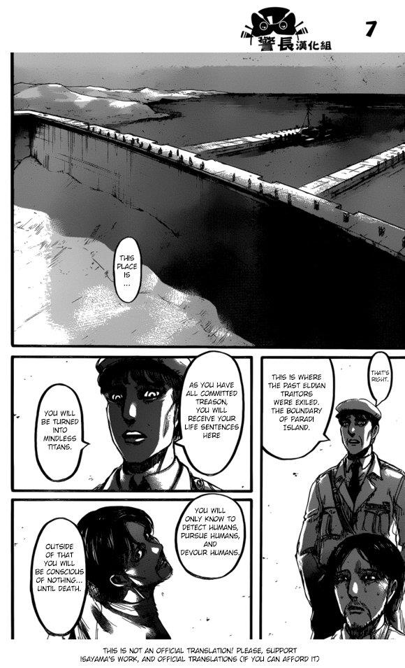Attack on Titan Chapter 87 page 8 - Chapter 87
