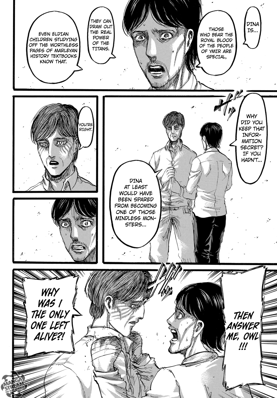 Attack on Titan manga, chapter 88, page 11 of 46