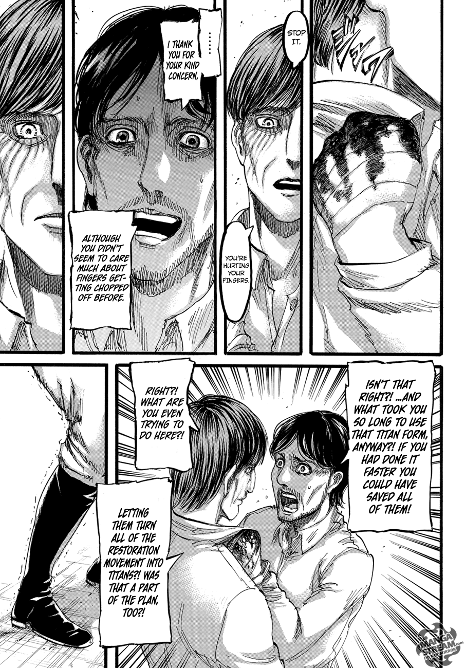 Attack on Titan manga, chapter 88, page 12 of 46