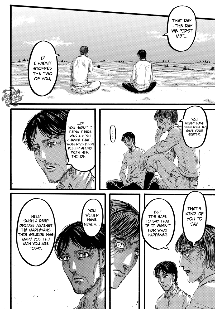 Attack on Titan manga, chapter 88, page 15 of 46