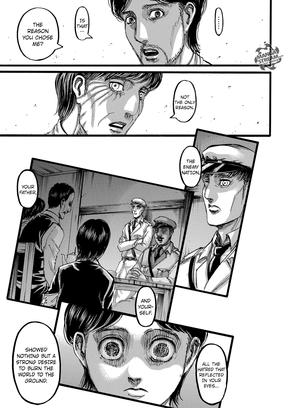 Attack on Titan manga, chapter 88, page 16 of 46