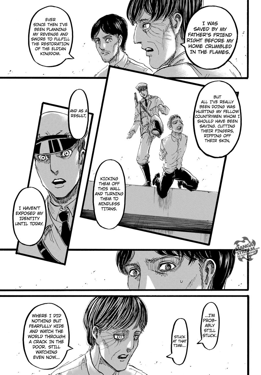 Attack on Titan manga, chapter 88, page 18 of 46