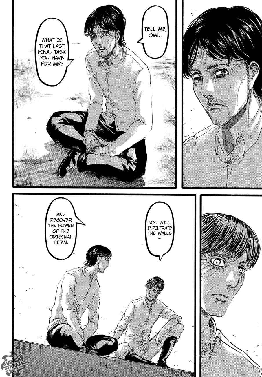 Attack on Titan manga, chapter 88, page 19 of 46