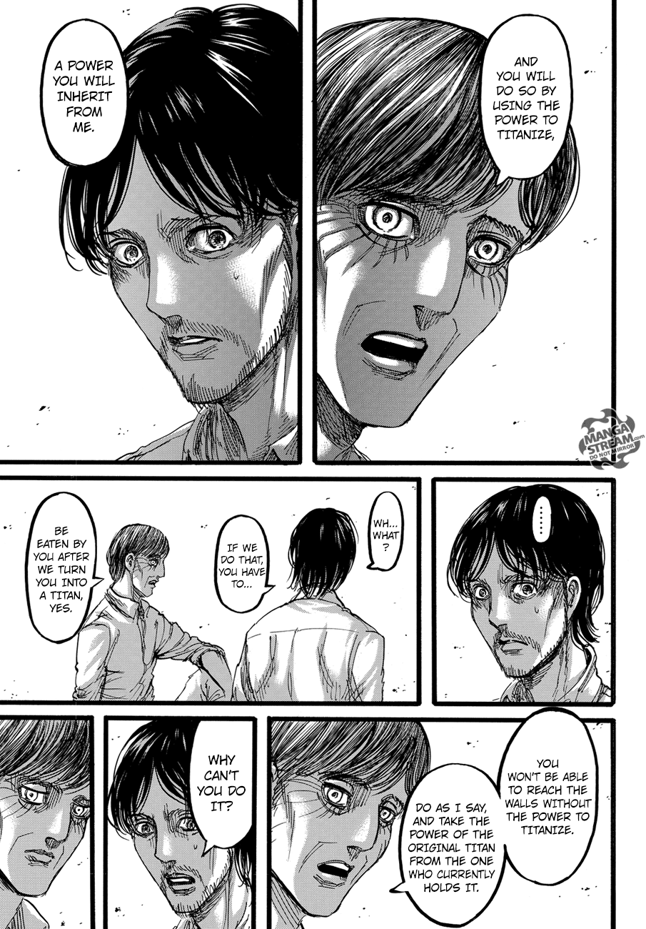 Attack on Titan manga, chapter 88, page 20 of 46