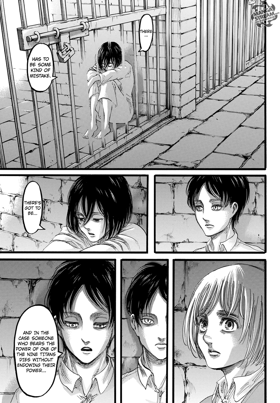 Attack on Titan manga, chapter 88, page 24 of 46