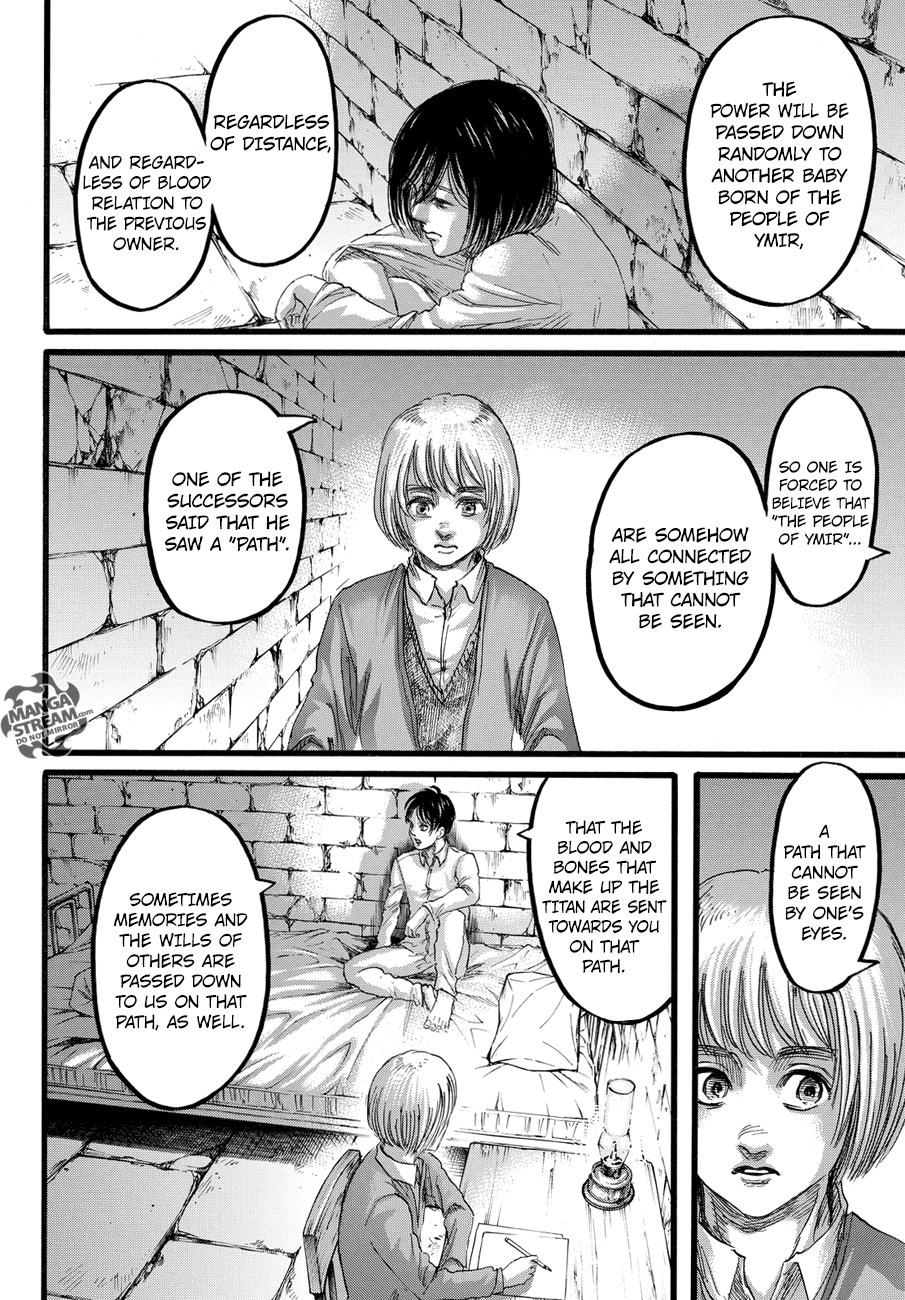 Attack on Titan manga, chapter 88, page 25 of 46