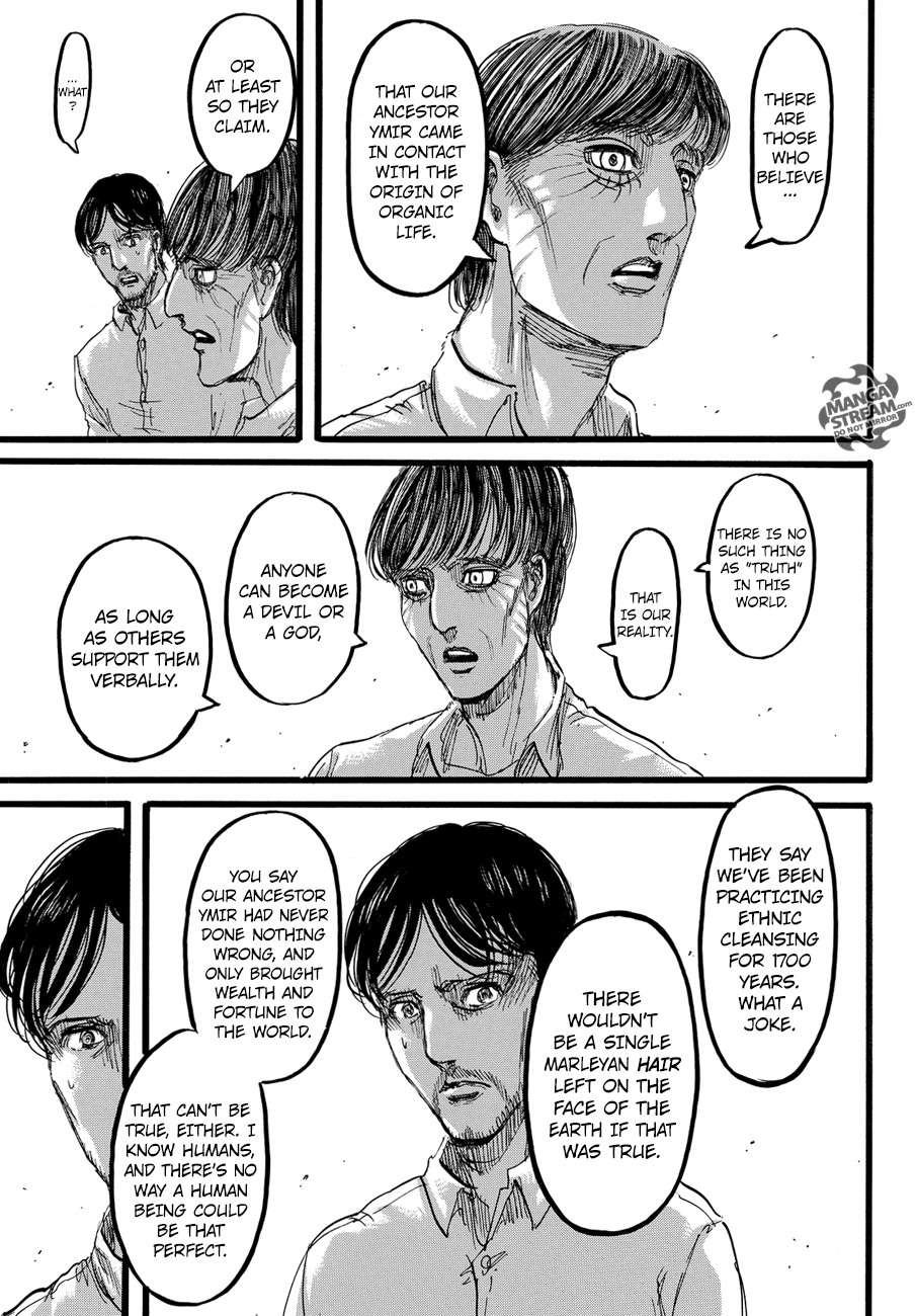 Attack on Titan manga, chapter 88, page 28 of 46