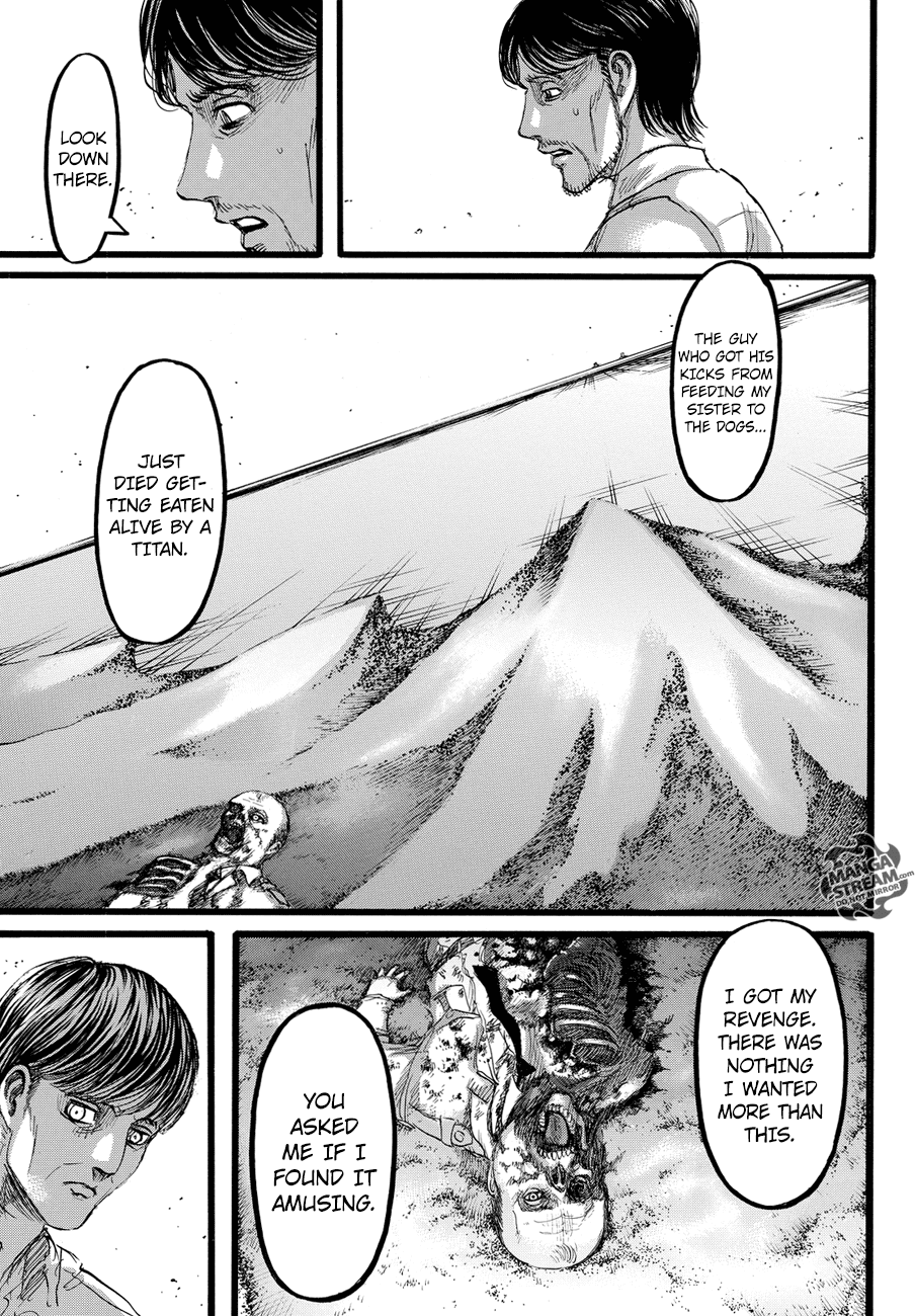 Attack on Titan manga, chapter 88, page 32 of 46