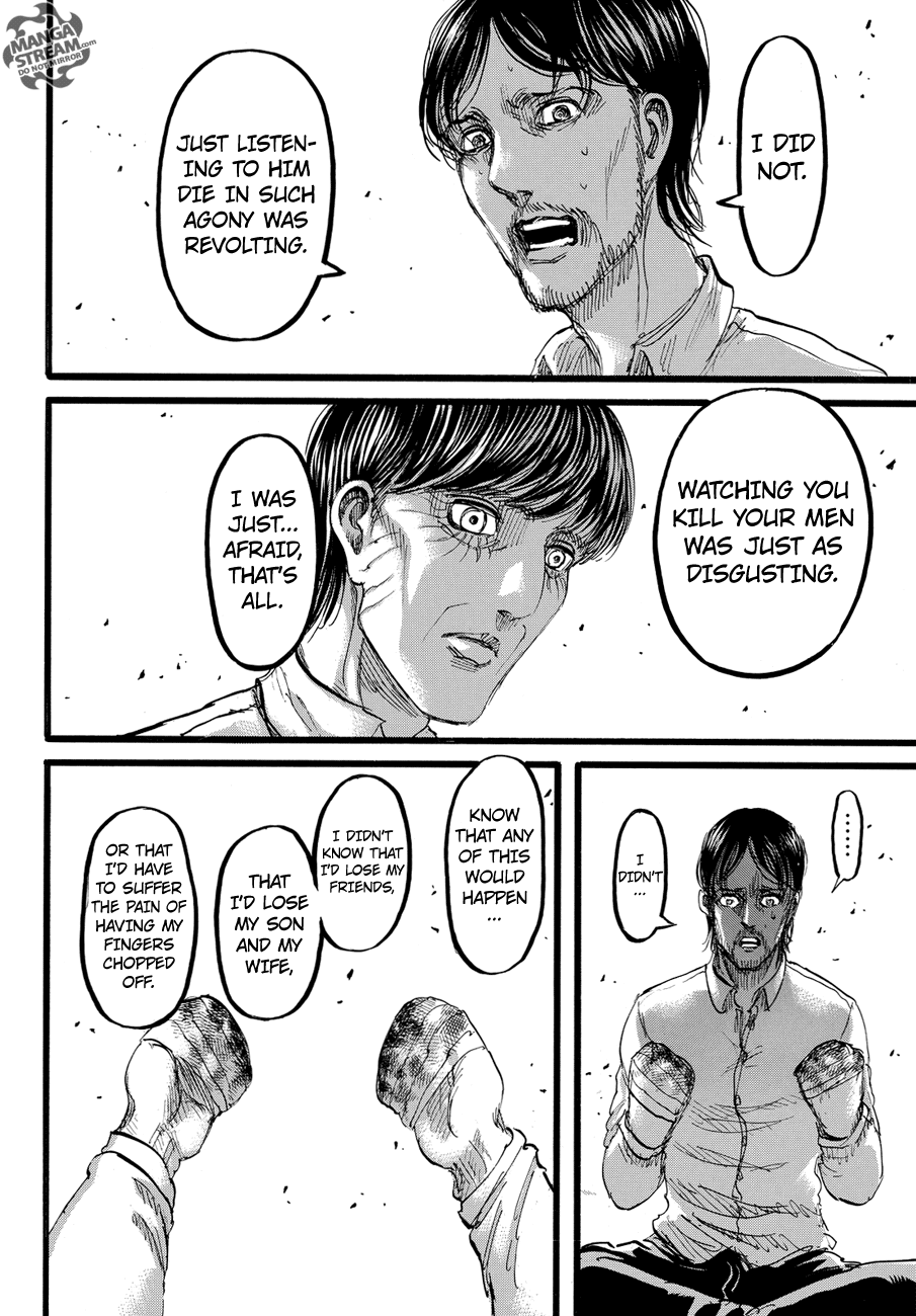 Attack on Titan manga, chapter 88, page 33 of 46