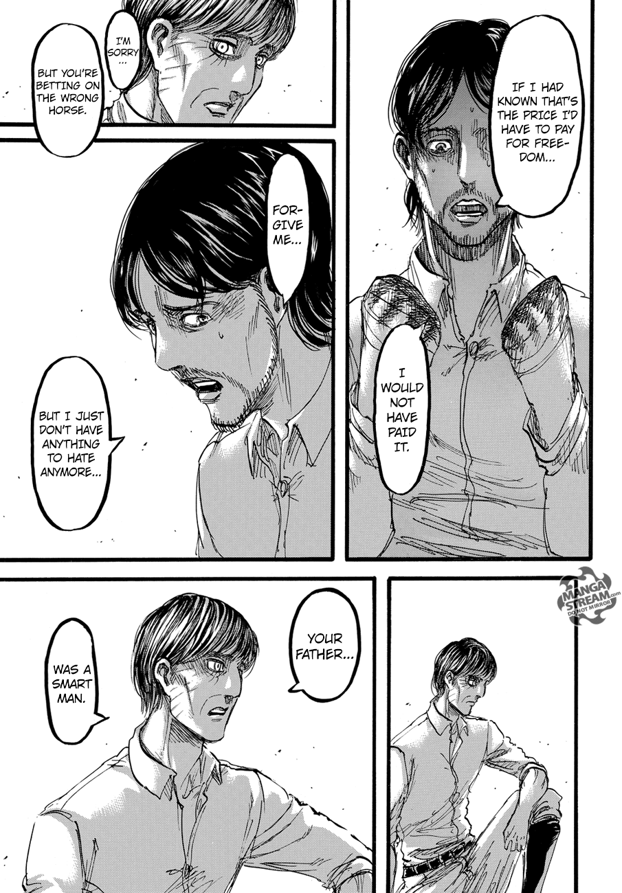Attack on Titan manga, chapter 88, page 34 of 46