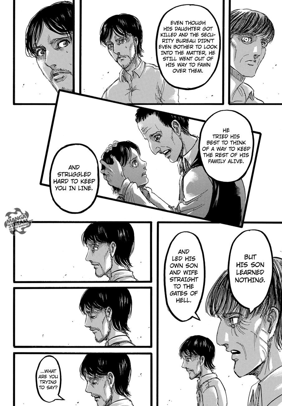 Attack on Titan manga, chapter 88, page 35 of 46