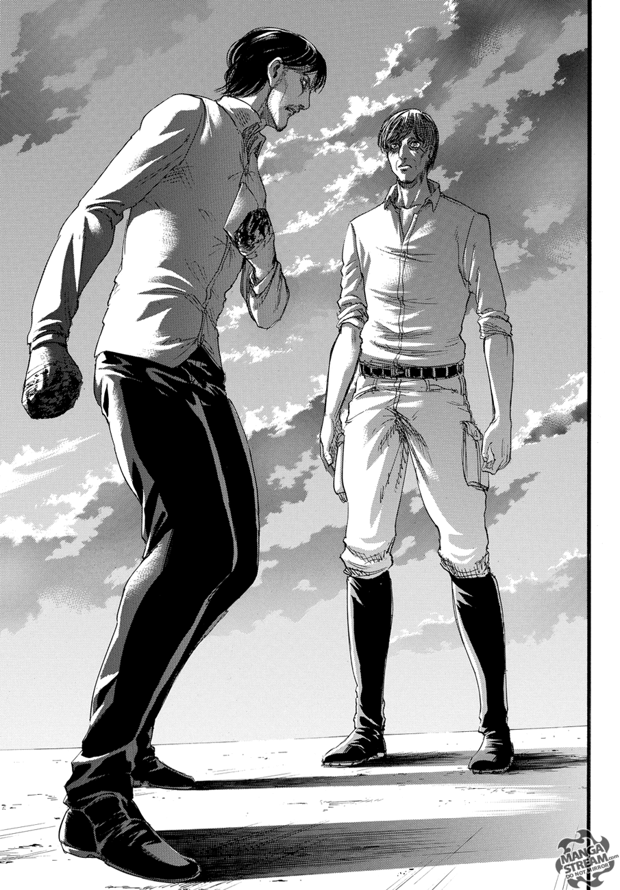 Attack on Titan manga, chapter 88, page 42 of 46