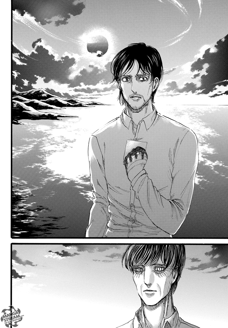 Attack on Titan manga, chapter 88, page 43 of 46