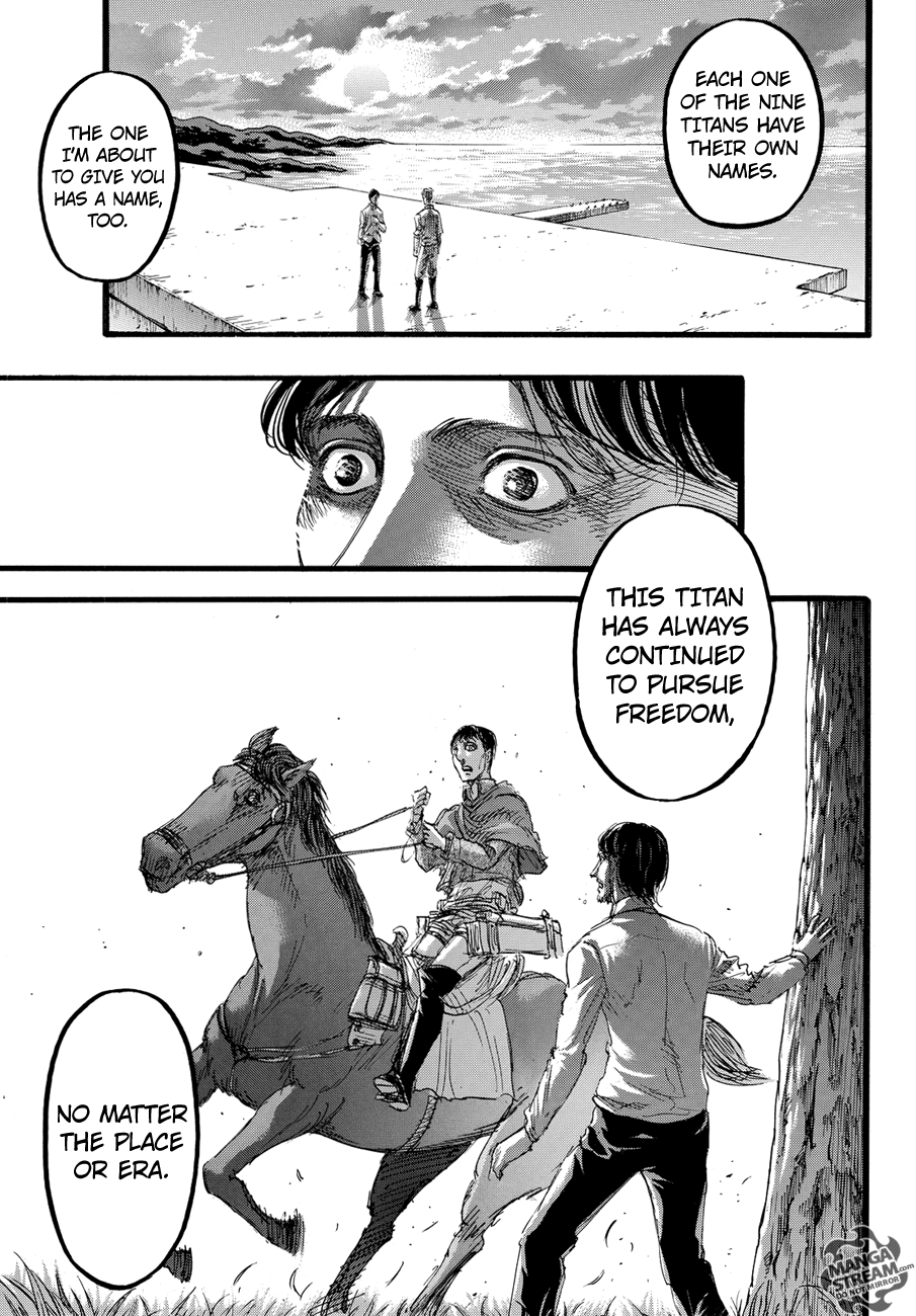 Attack on Titan manga, chapter 88, page 44 of 46