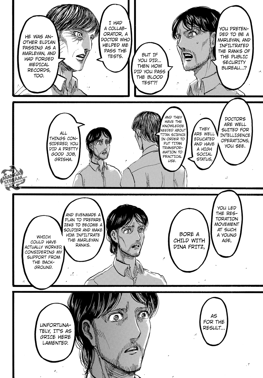 Attack on Titan manga, chapter 88, page 9 of 46