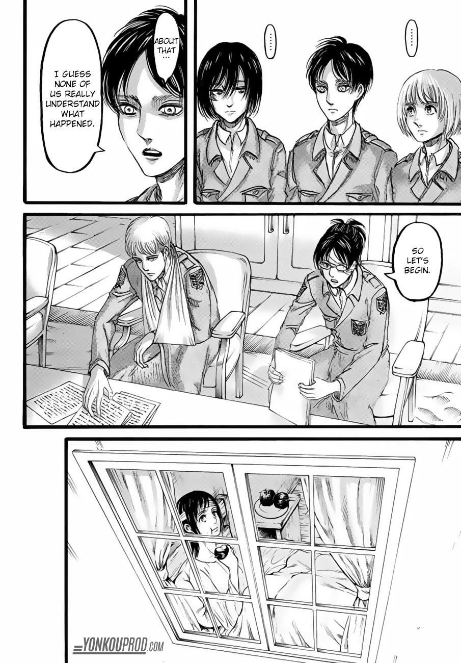 Attack on Titan manga, chapter 89, page 20 of 45