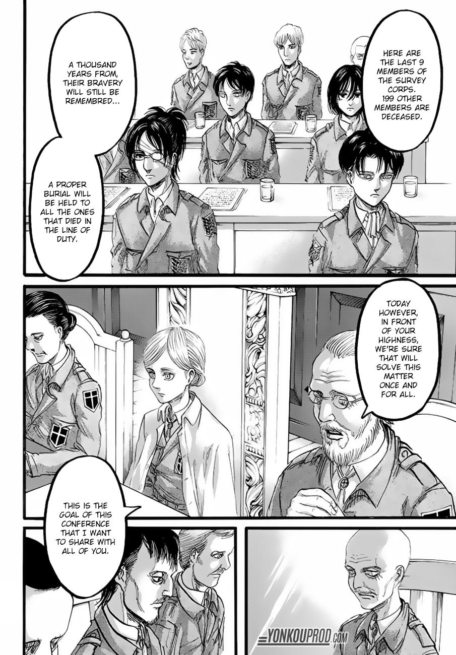 Attack on Titan manga, chapter 89, page 22 of 45