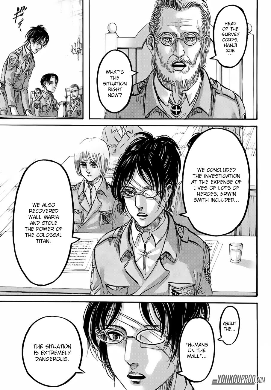 Attack on Titan manga, chapter 89, page 23 of 45