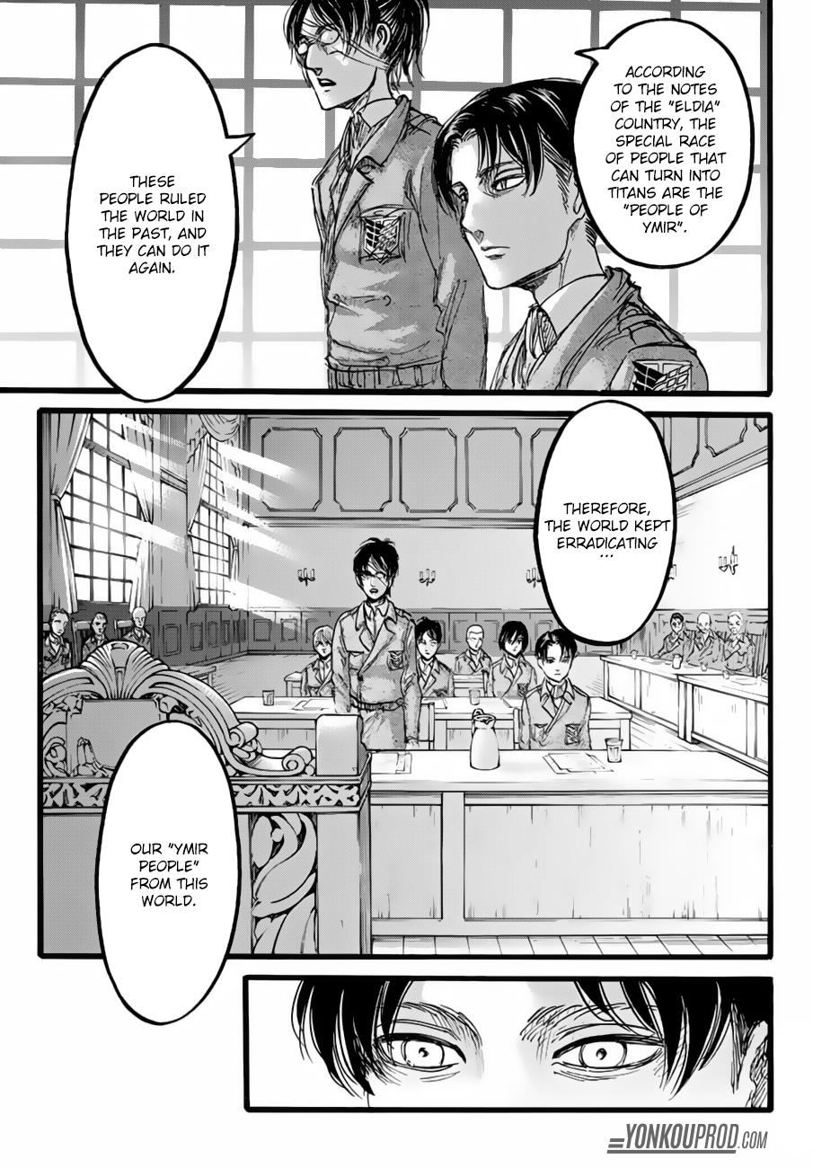 Attack on Titan manga, chapter 89, page 25 of 45