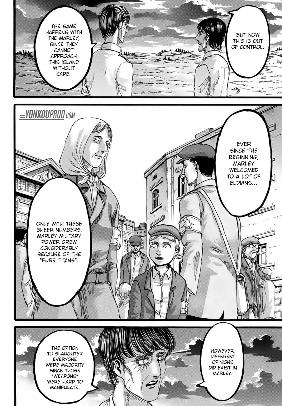 Attack on Titan manga, chapter 89, page 28 of 45