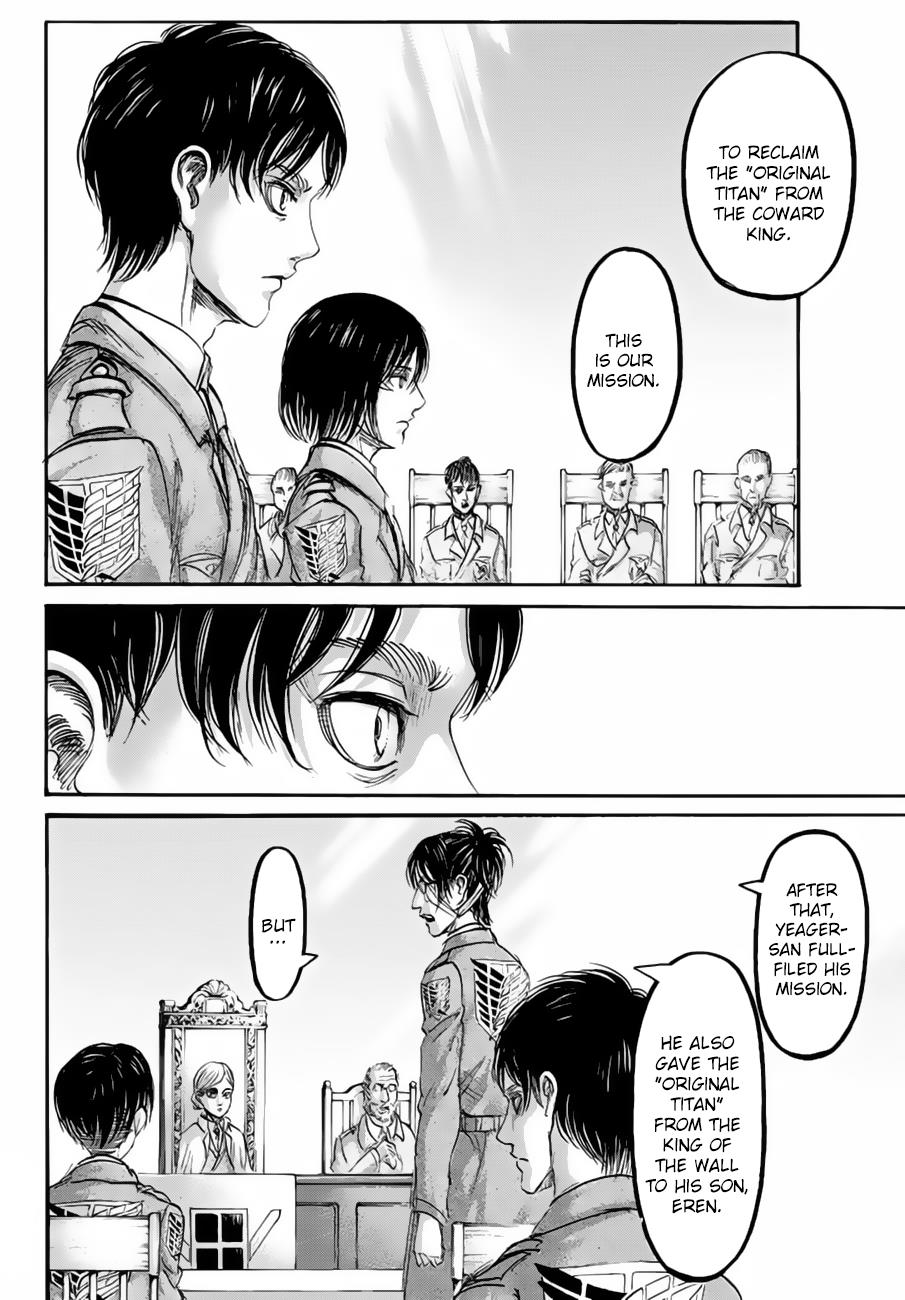 Attack on Titan manga, chapter 89, page 32 of 45