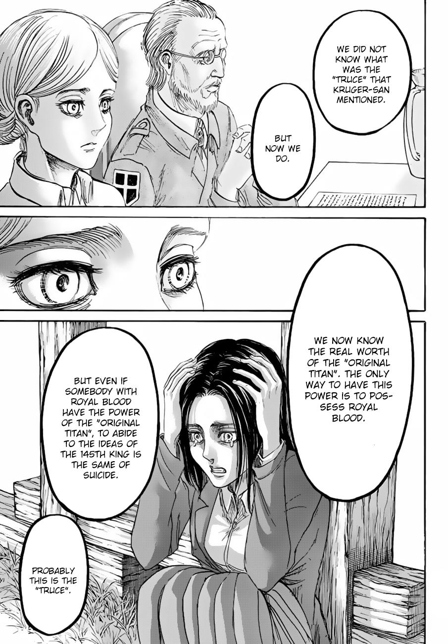 Attack on Titan manga, chapter 89, page 33 of 45