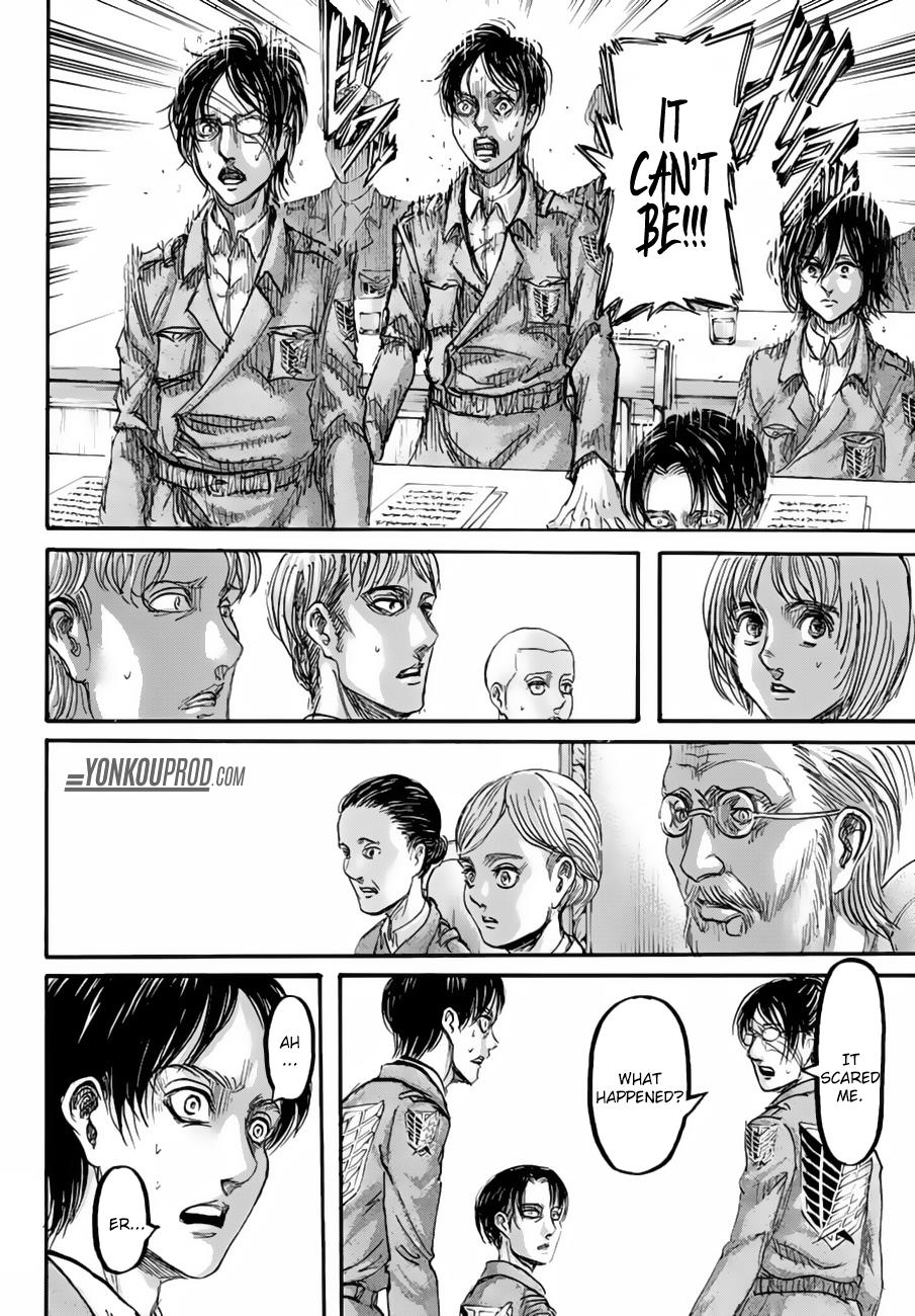 Attack on Titan manga, chapter 89, page 38 of 45