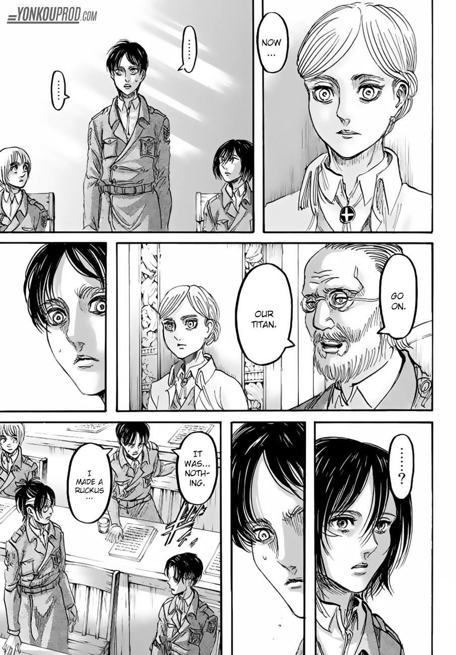 Attack on Titan manga, chapter 89, page 39 of 45