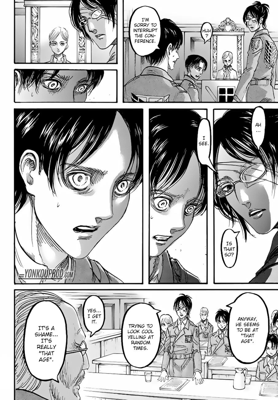 Attack on Titan manga, chapter 89, page 40 of 45