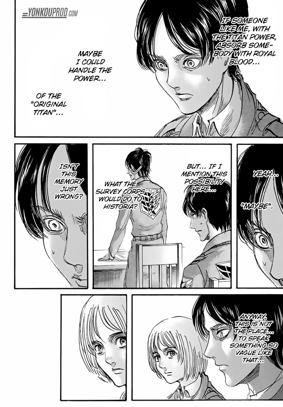 Attack on Titan manga, chapter 89, page 42 of 45